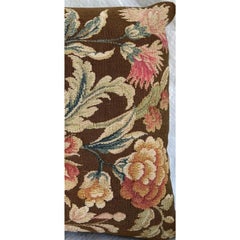 19th Century French Tapestry Pillow