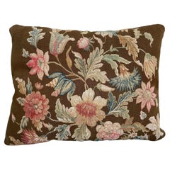 19th Century French Tapestry Pillow