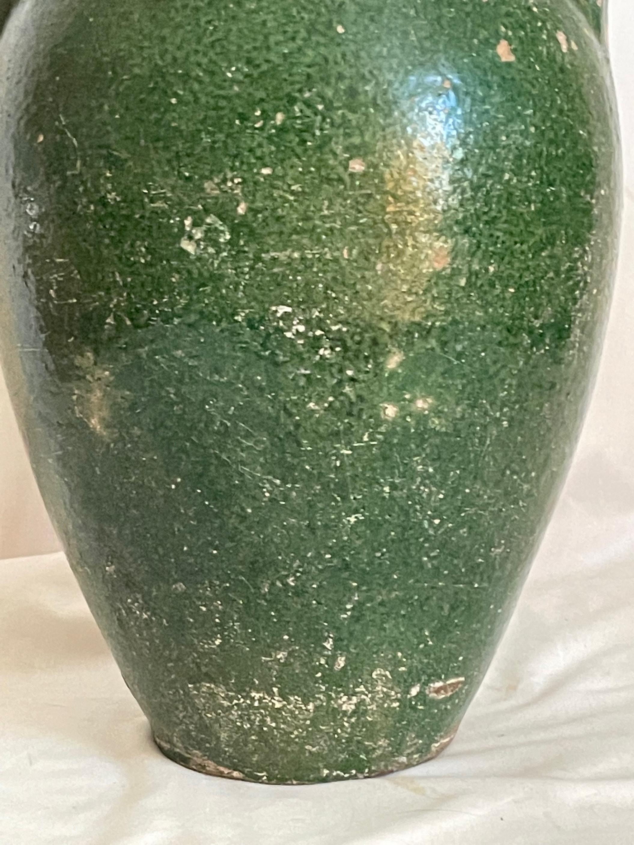 19th Century French Terracotta Amphora Olive Jar 3