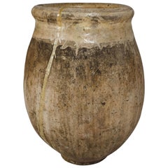 Antique 19th Century French Terracotta Biot Jar