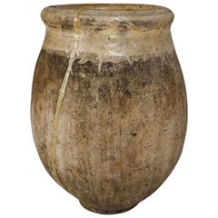 19th Century French Terracotta Biot Jar