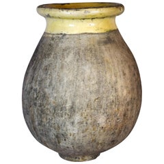 19th Century French Terracotta Biot Jar