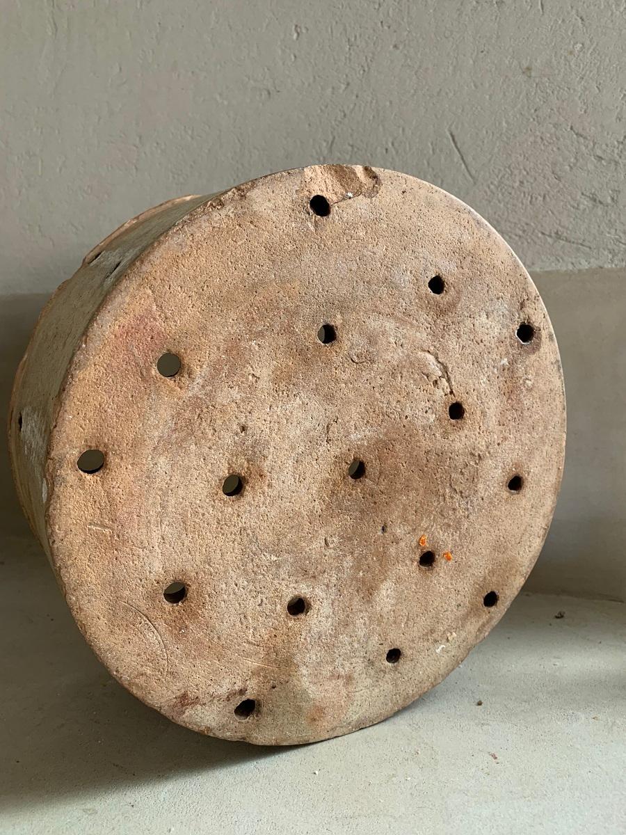 19th Century French Terracotta Cheese Mould 3