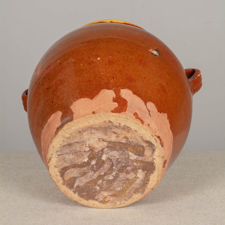 19th Century French Terracotta Confit Pot For Sale 6