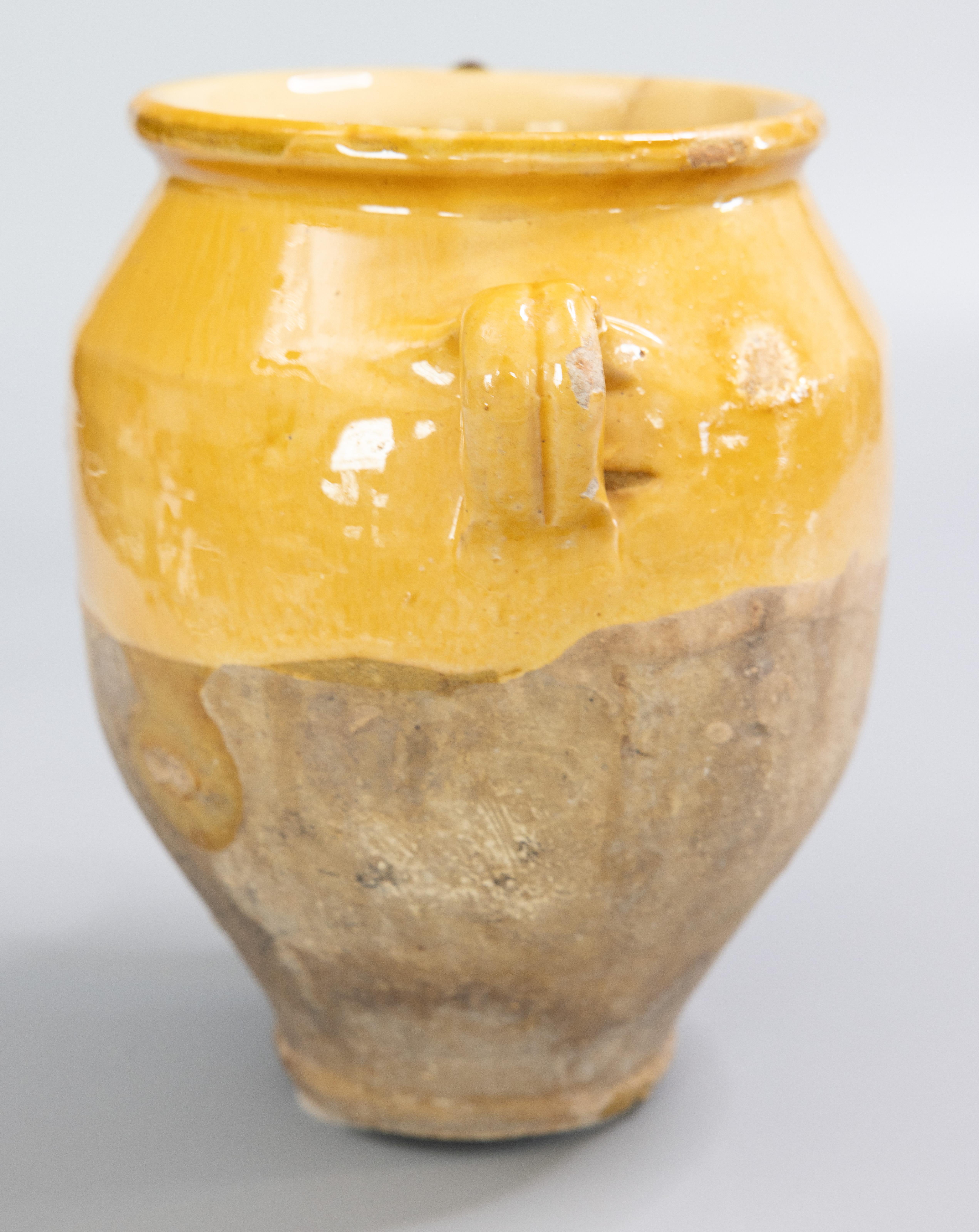Earthenware 19th Century French Terracotta Confit Pot