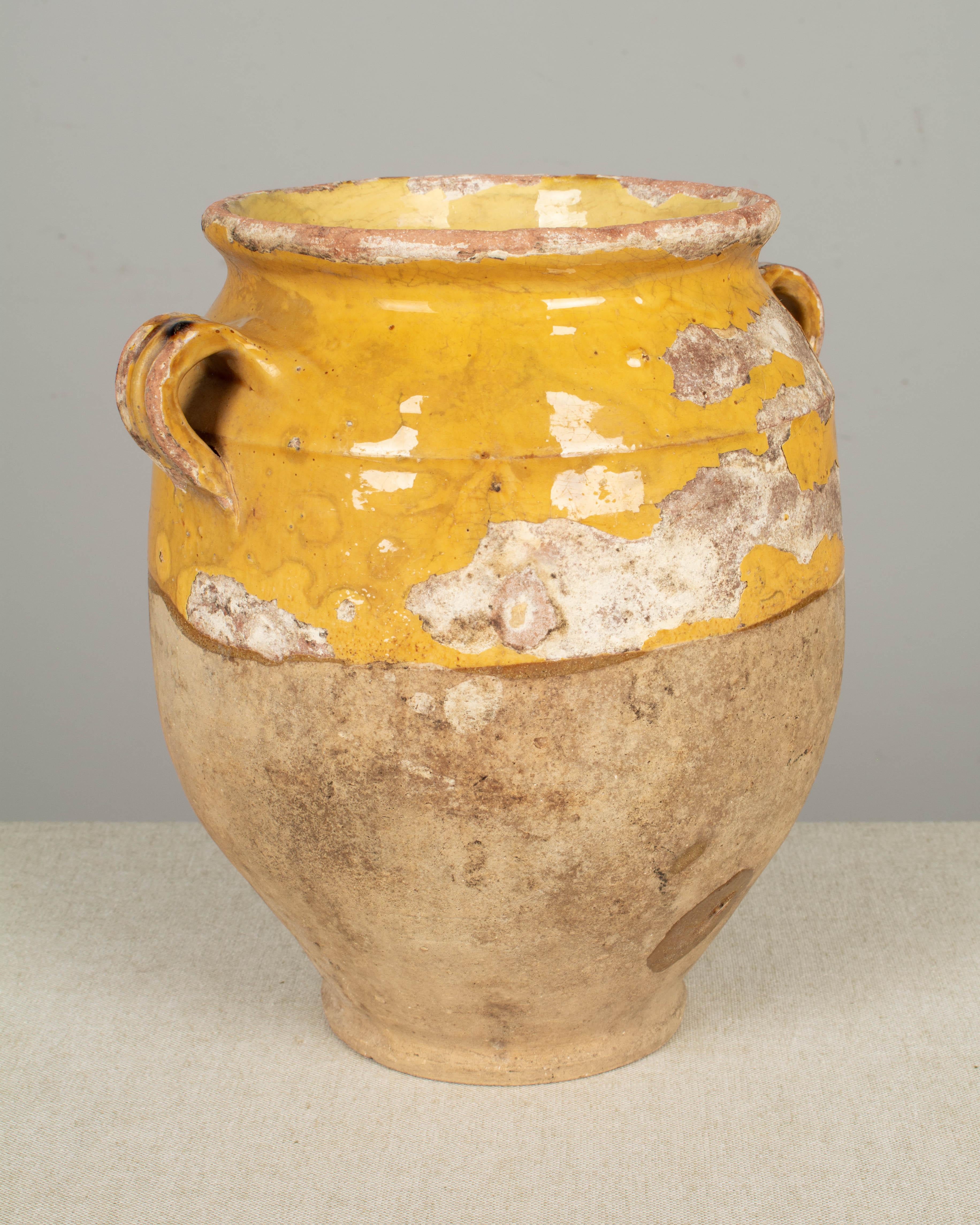 19th Century French Terracotta Confit Pot In Good Condition In Winter Park, FL