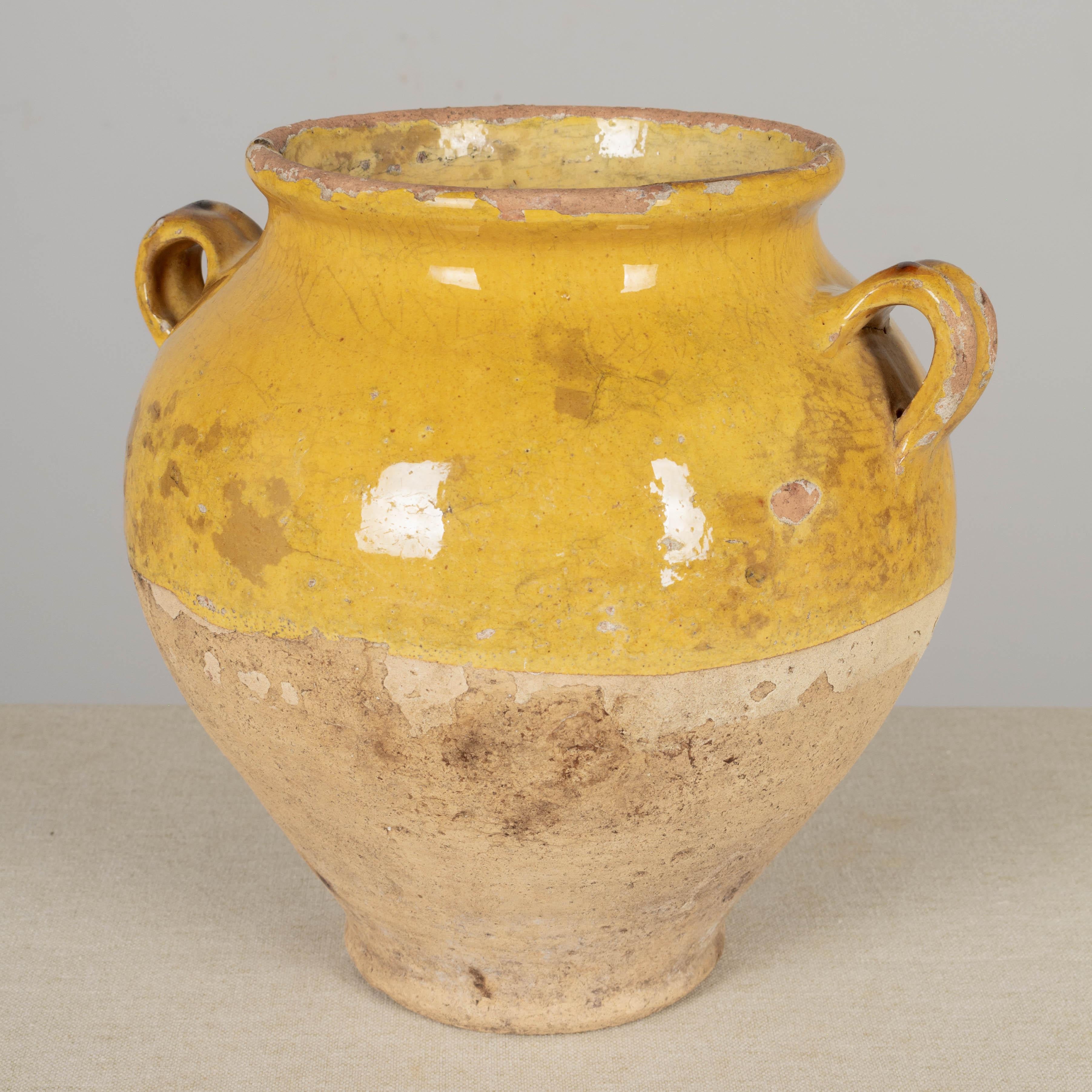 19th Century French Terracotta Confit Pot 1