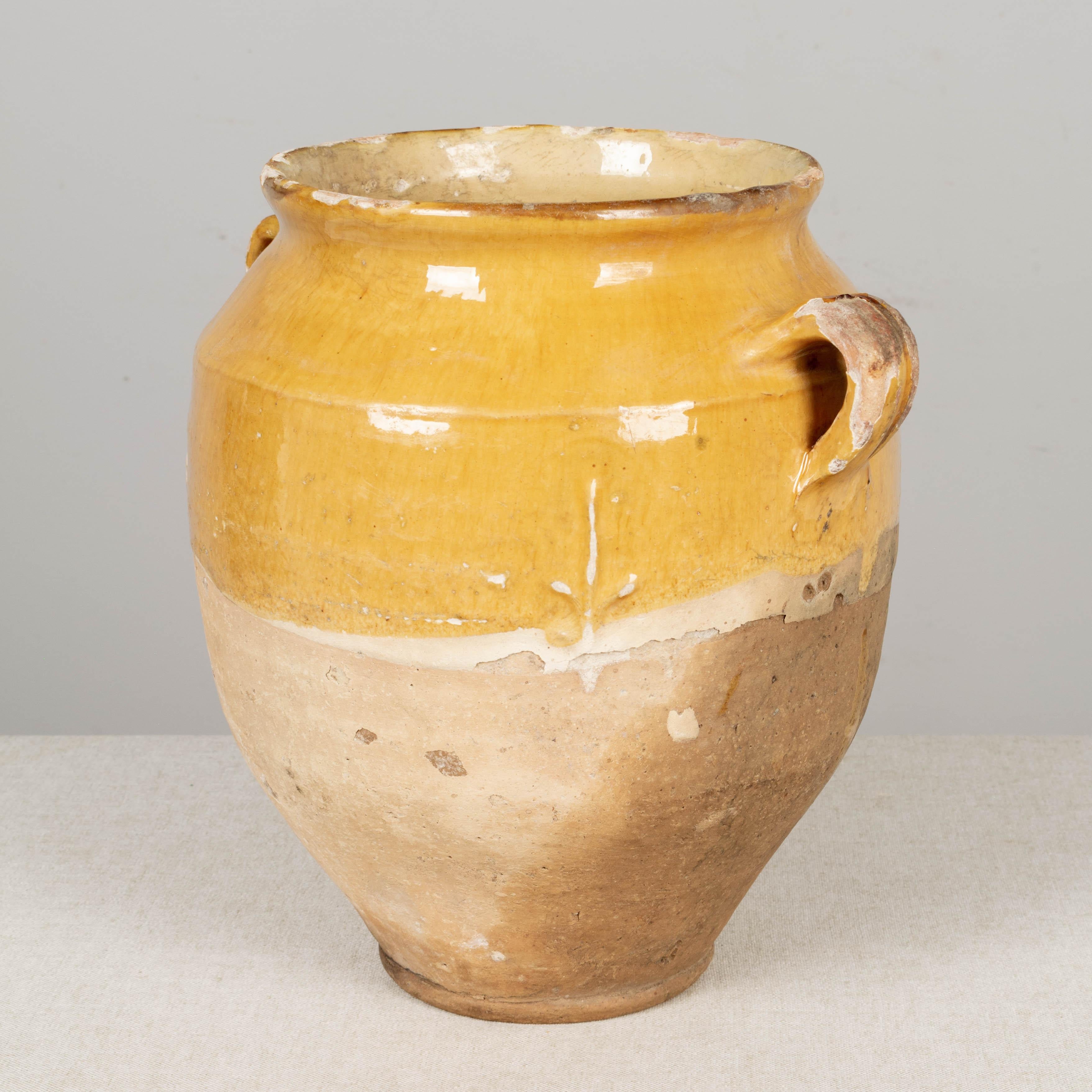 19th Century French Terracotta Confit Pot 4