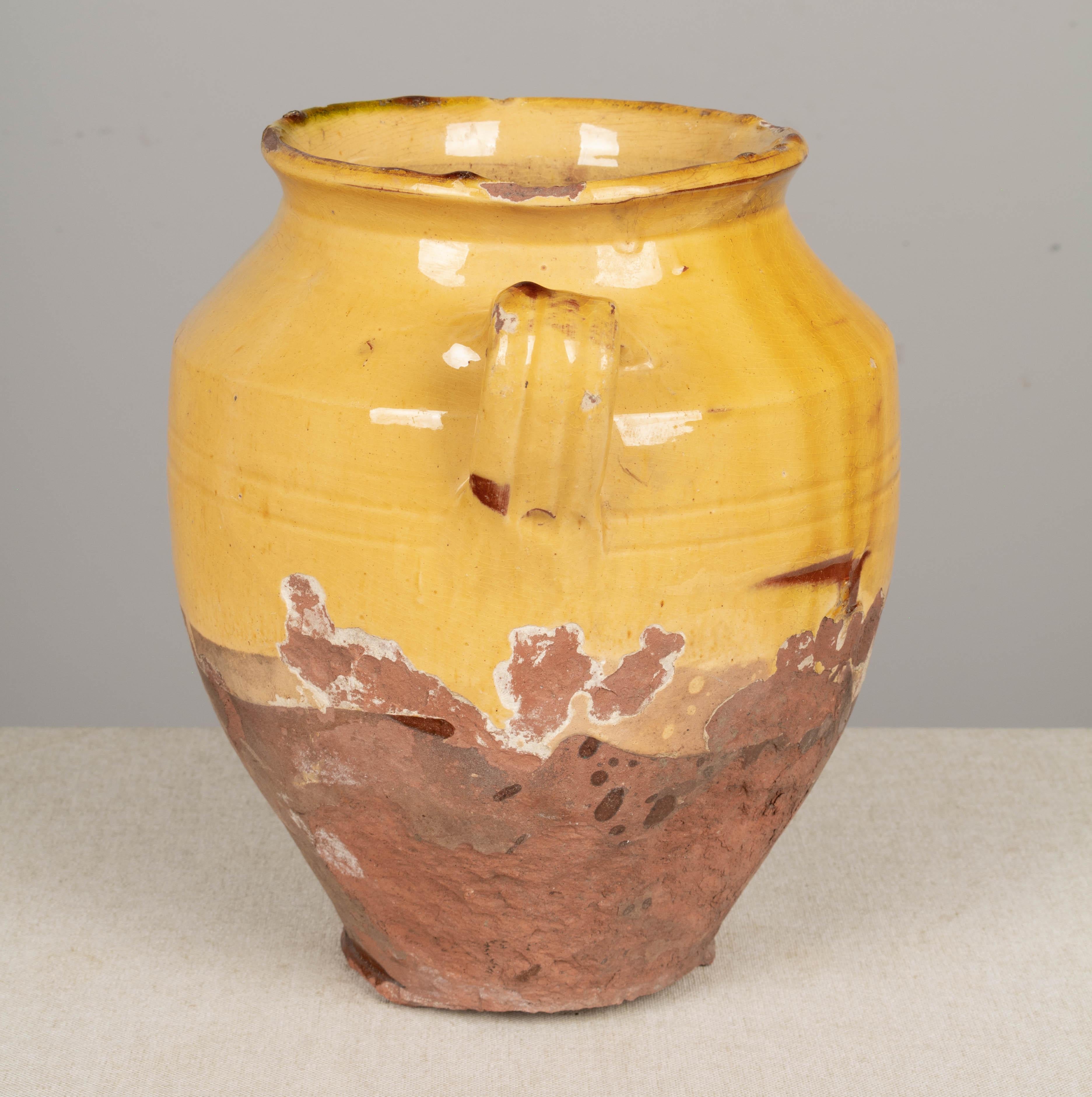 19th Century French Terracotta Confit Pot For Sale 4