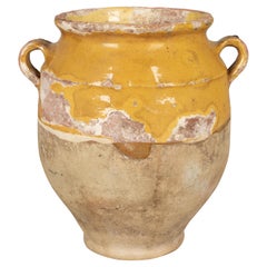 19th Century French Terracotta Confit Pot