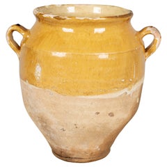 19th Century French Terracotta Confit Pot