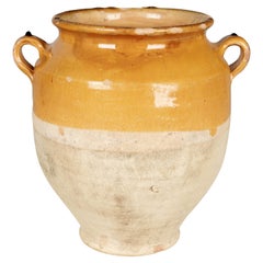 19th Century French Terracotta Confit Pot