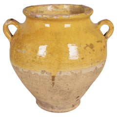 19th Century French Terracotta Confit Pot