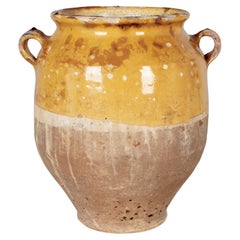 19th Century French Terracotta Confit Pot