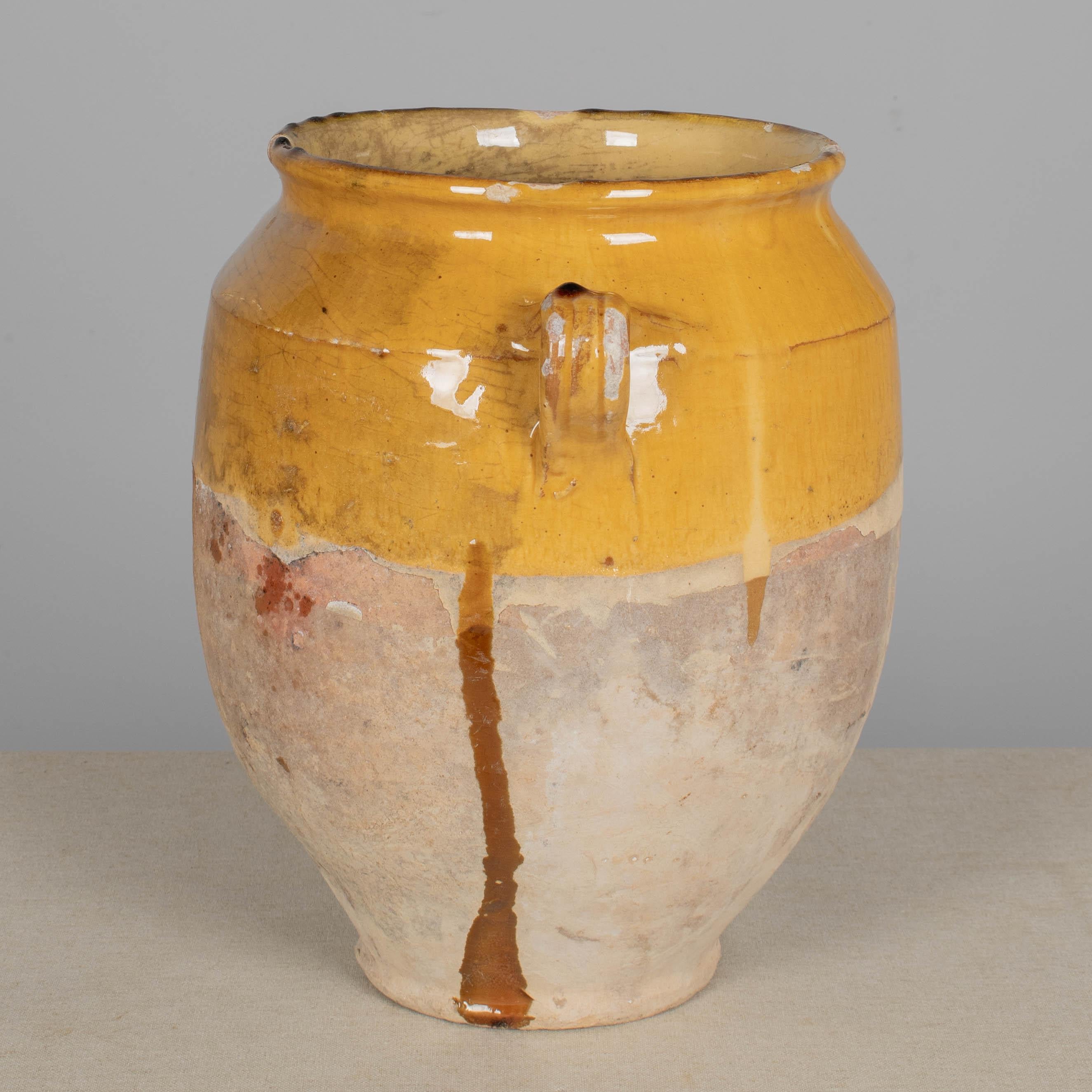 19th Century French Terracotta Pot à Confit 12.5