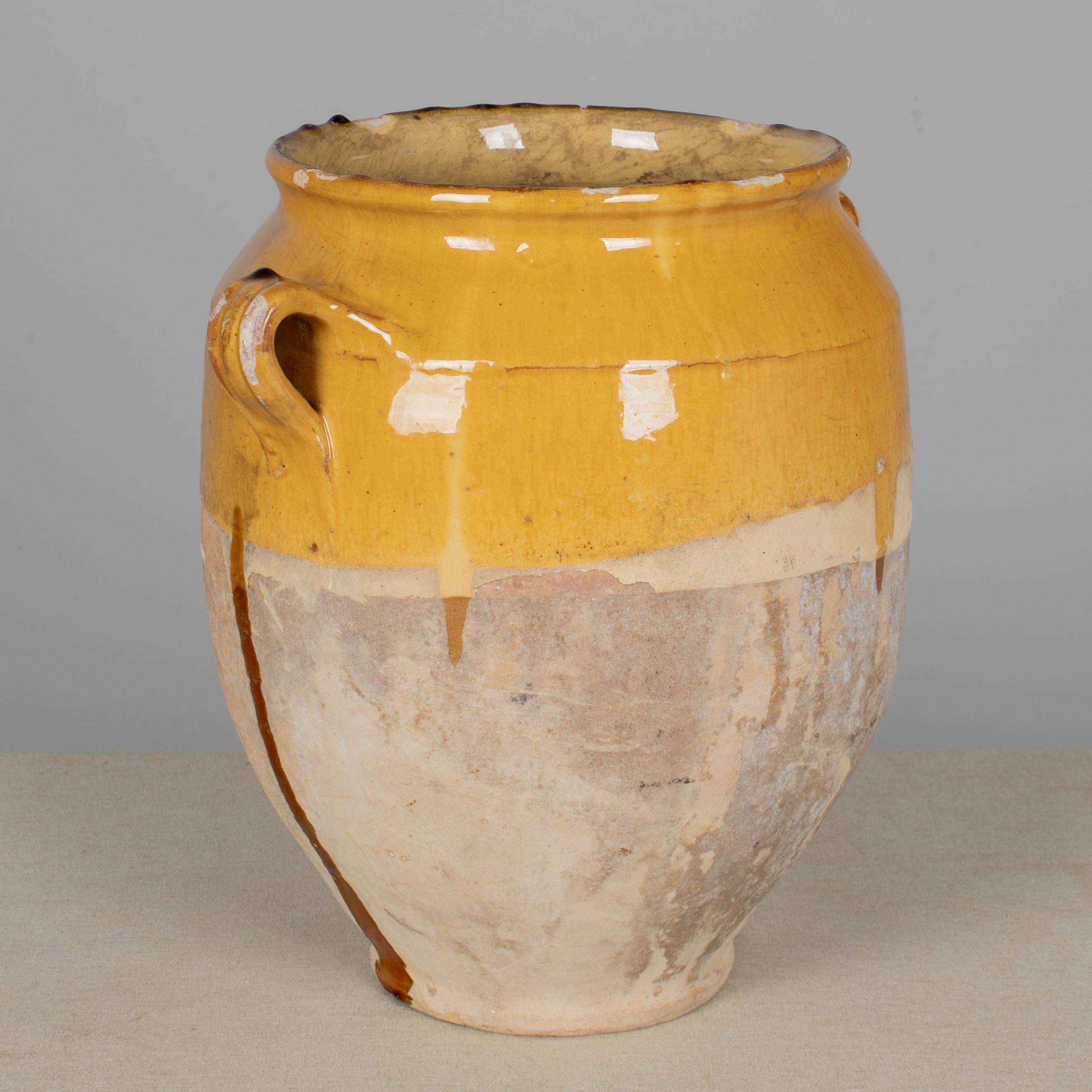 19th Century French Terracotta Pot à Confit 12.5