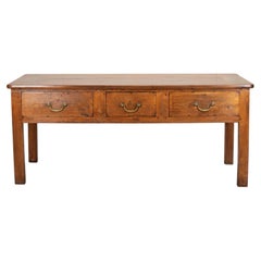 19th Century French Three Drawer Dresser Base