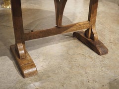 19th Century French Tilt-Top Painted Wine Tasting Table, Saint-Emilion Grand Cru