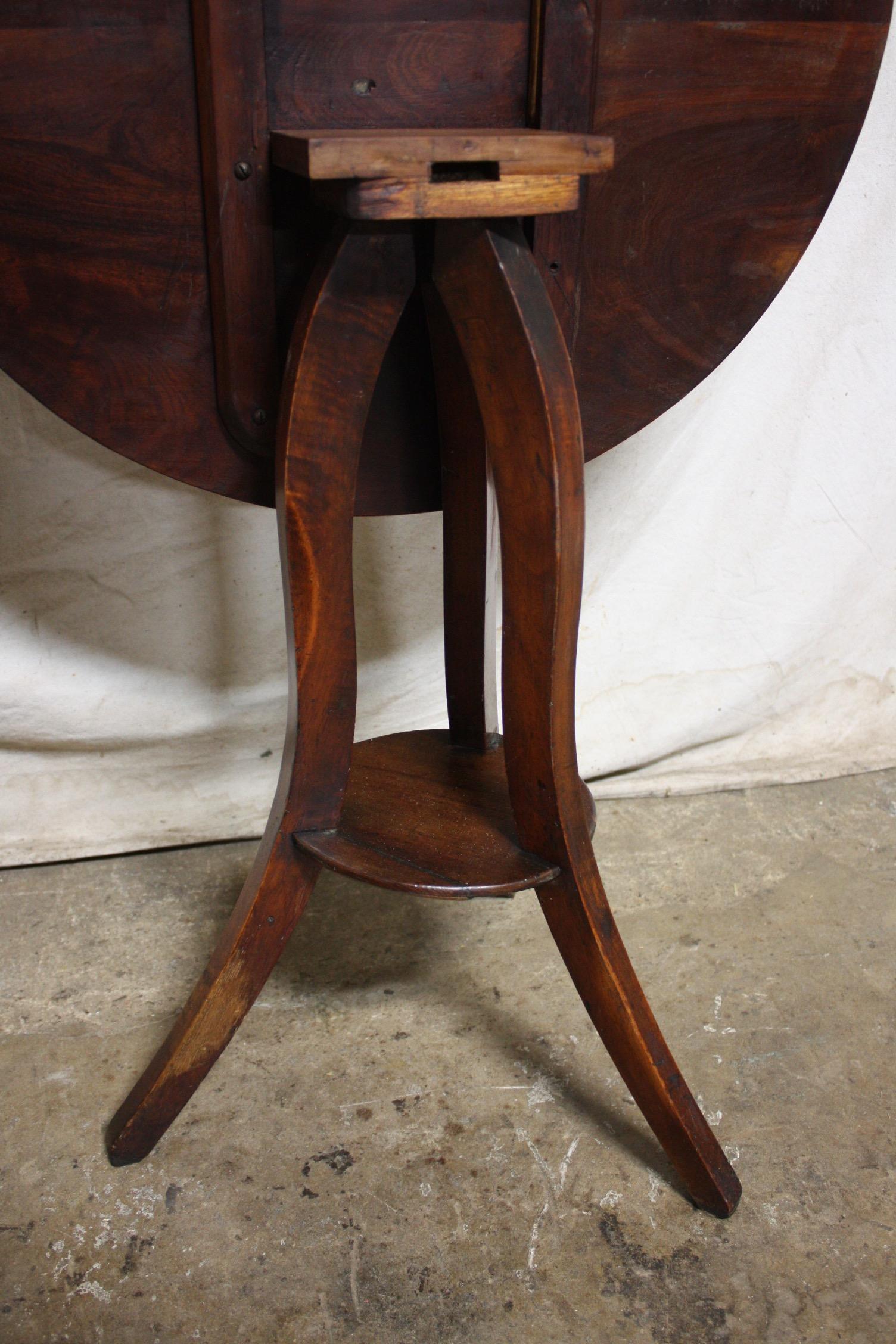 19th Century French Tilt-Top Table 6