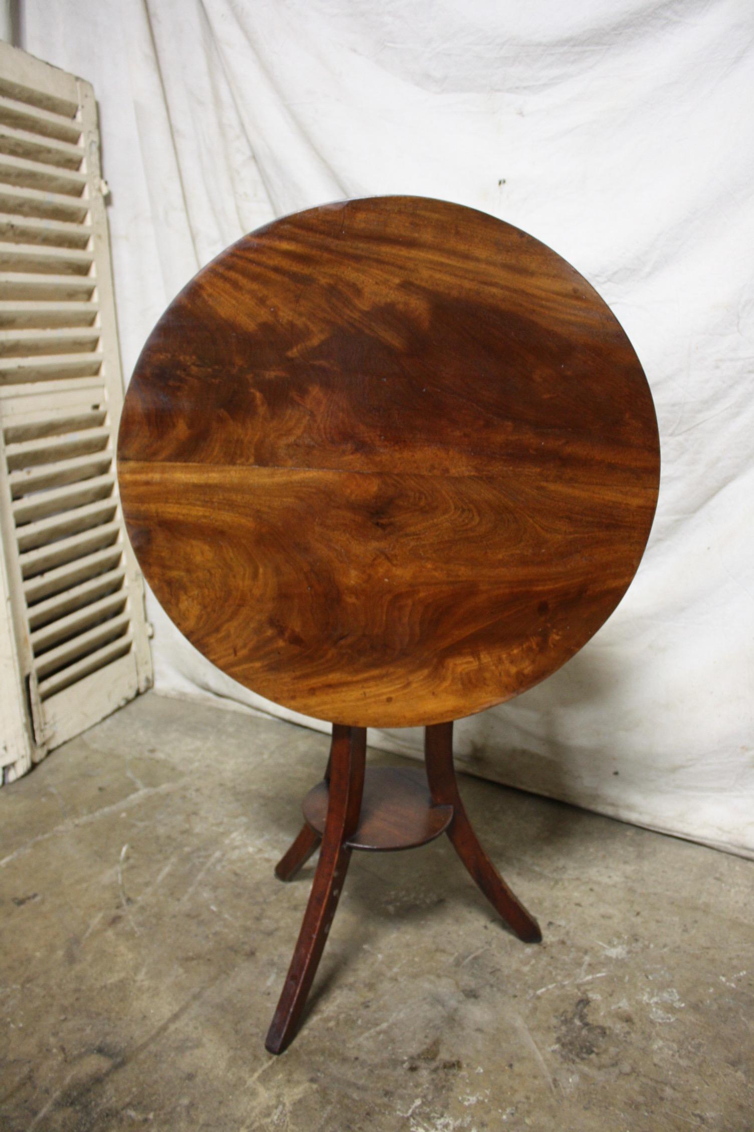 19th Century French Tilt-Top Table 2