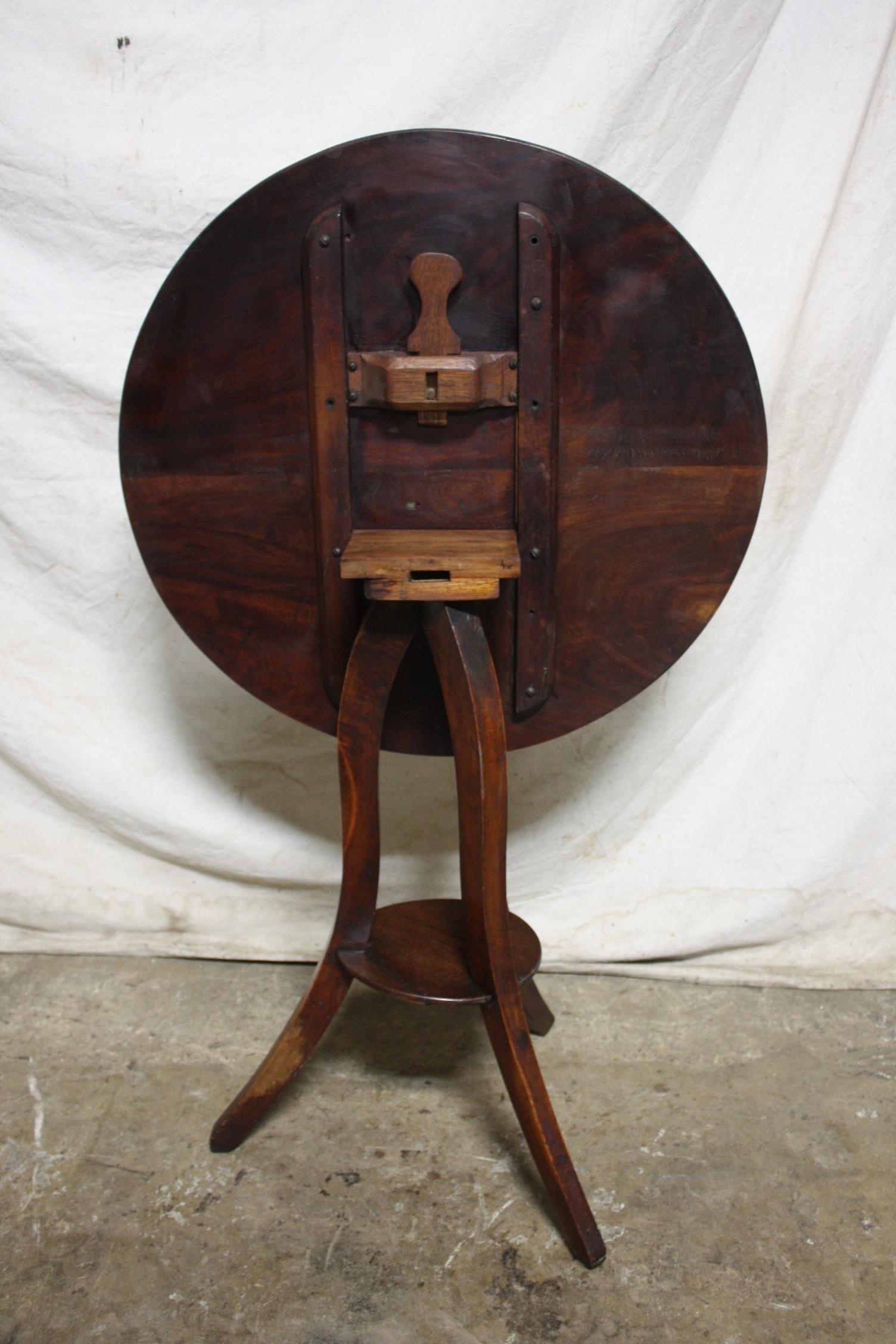 19th Century French Tilt-Top Table 4