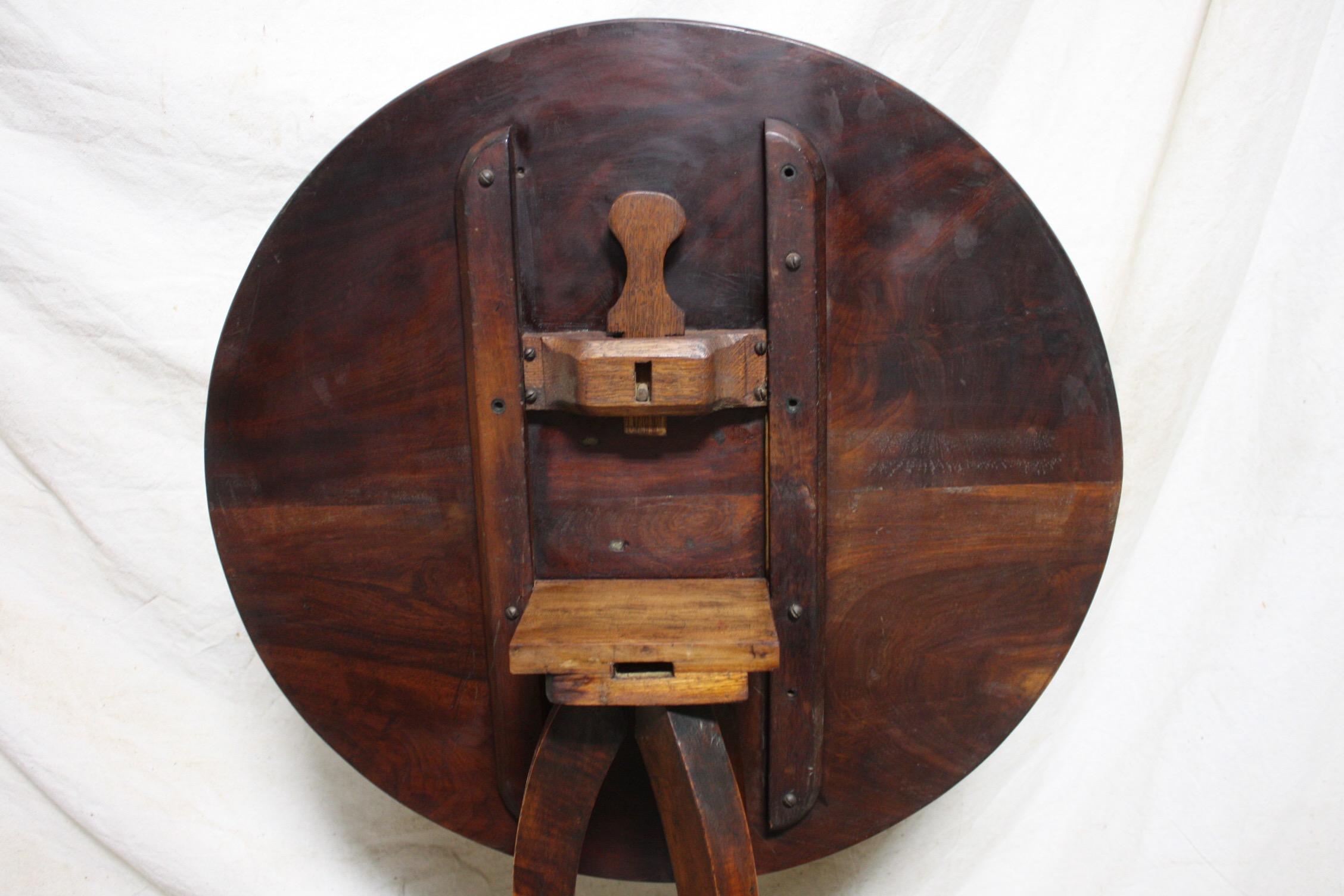 19th Century French Tilt-Top Table 5