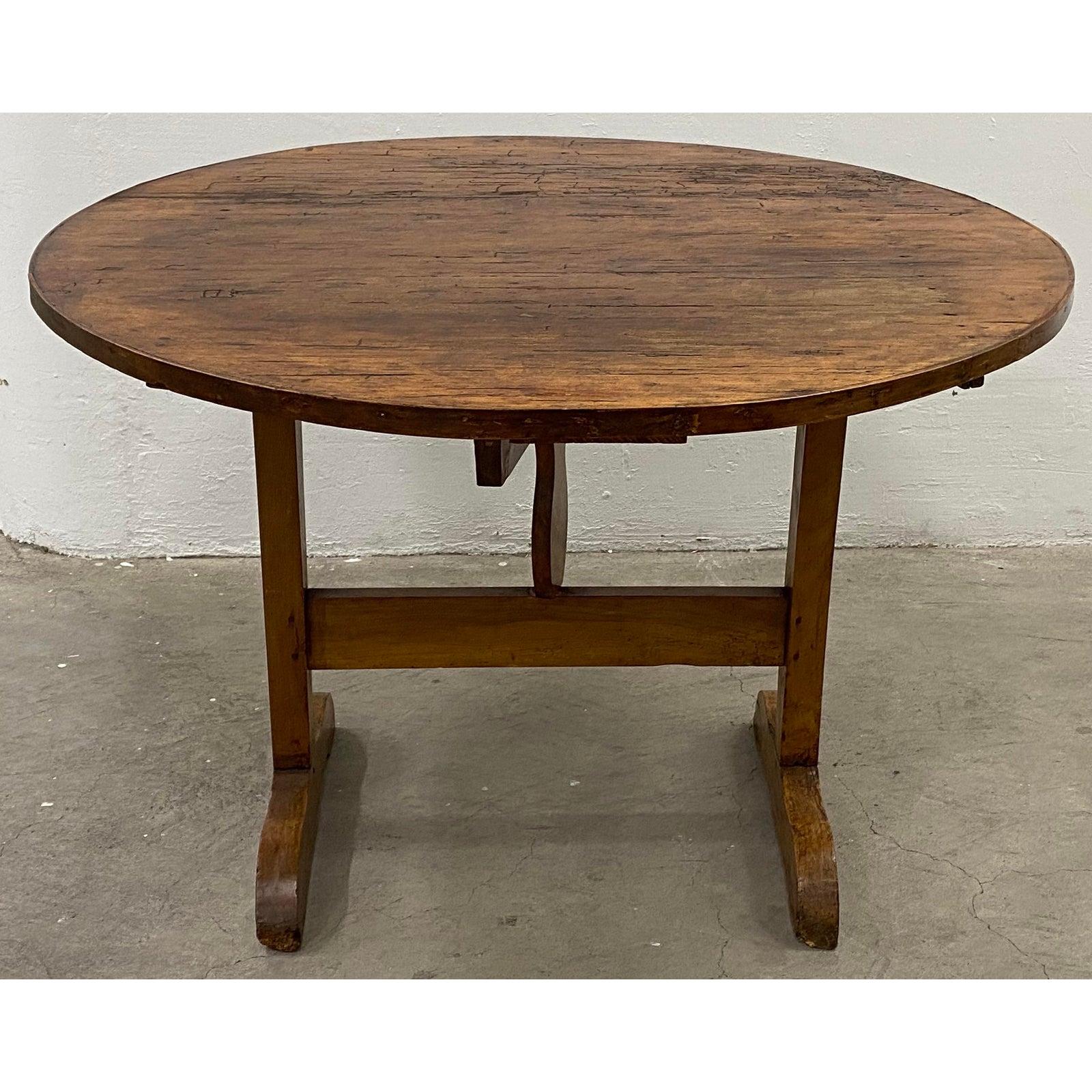 19th century French tilt-top tavern or wine table

A Classic French 