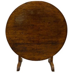 19th Century French Tilt-Top Tavern or Wine Table