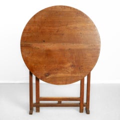 19th Century French Tilt Top Wine Table