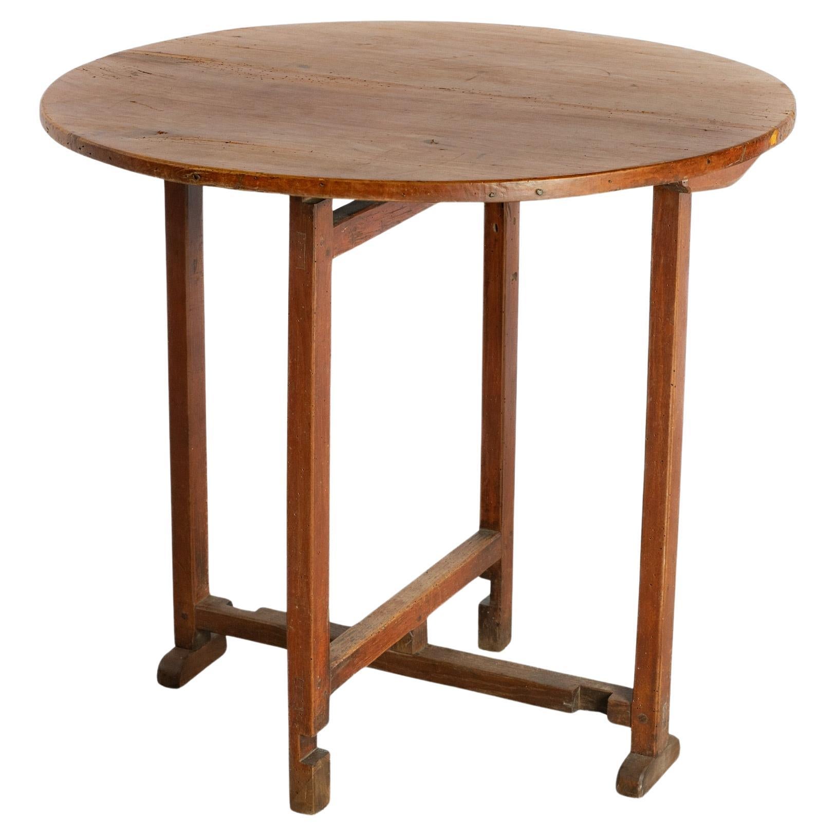 19th Century French Tilt Top Wine Table / Coffee Table / Lamp Table