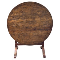 19th Century French Tilt-Top Wine Table
