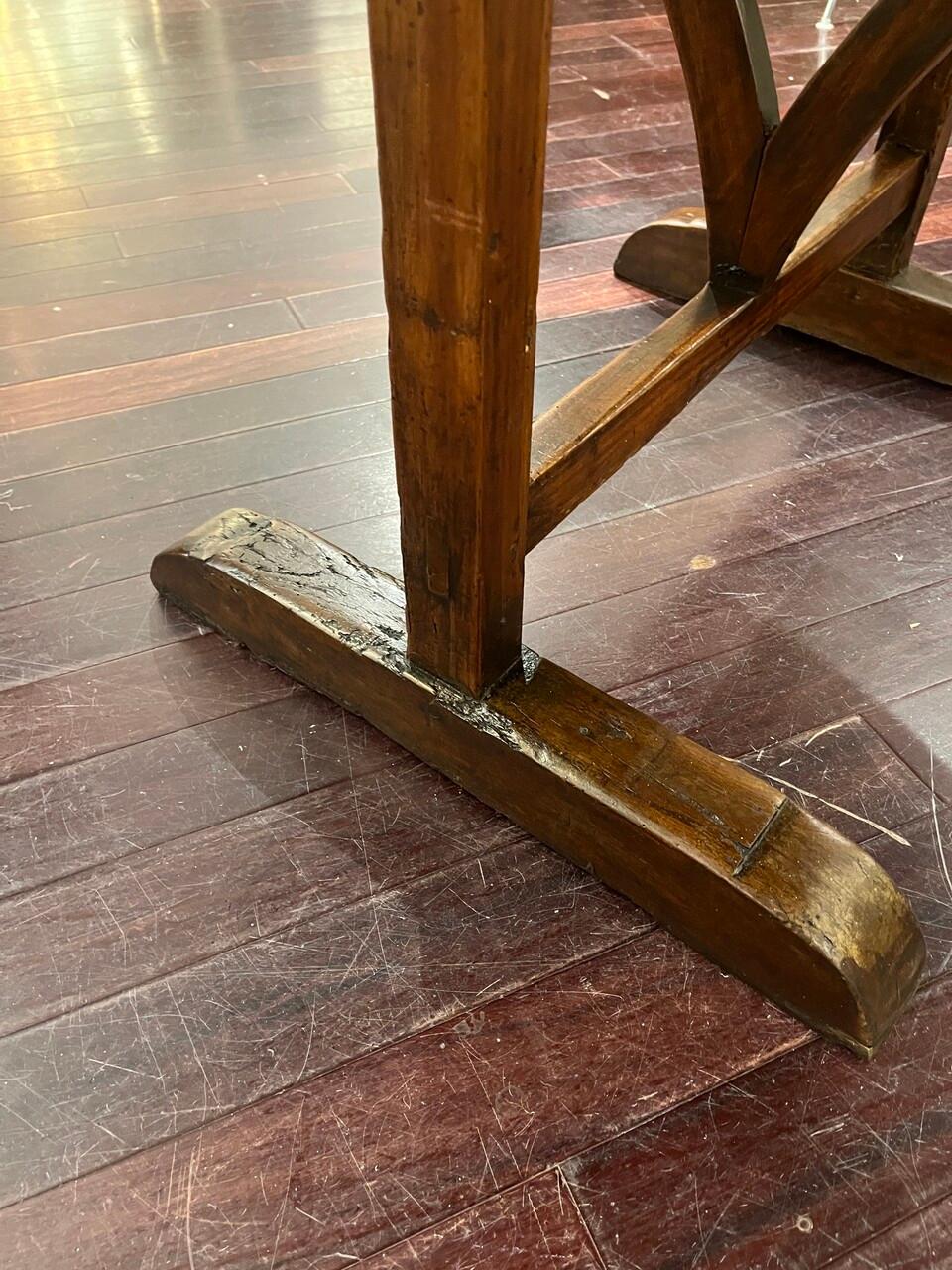 19th Century French Tilt Top Wine Tasting Table 5