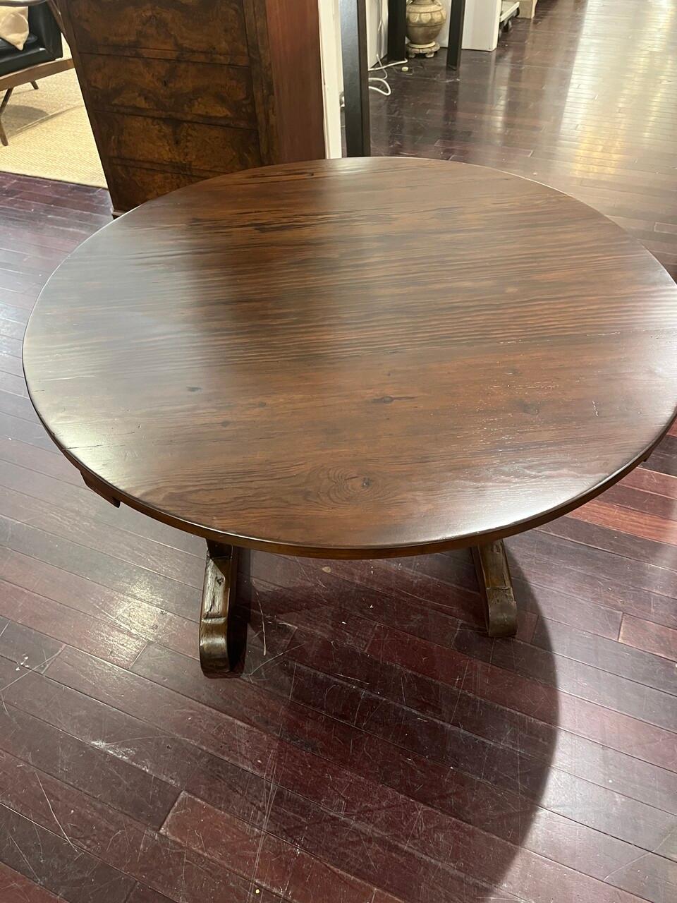 19th Century French Tilt Top Wine Tasting Table In Good Condition In Houston, TX