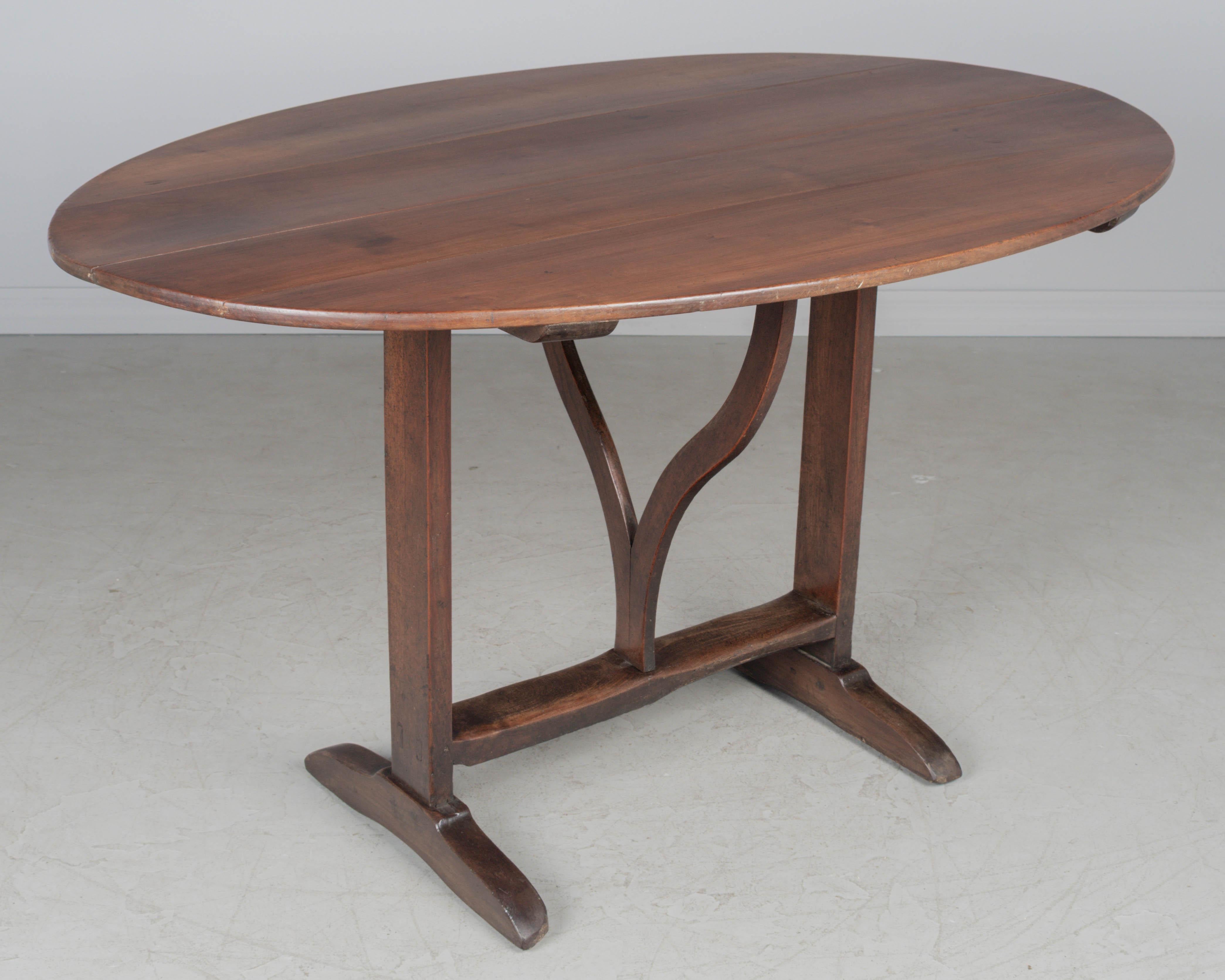 19th Century French Tilt-Top Wine Tasting Table 2