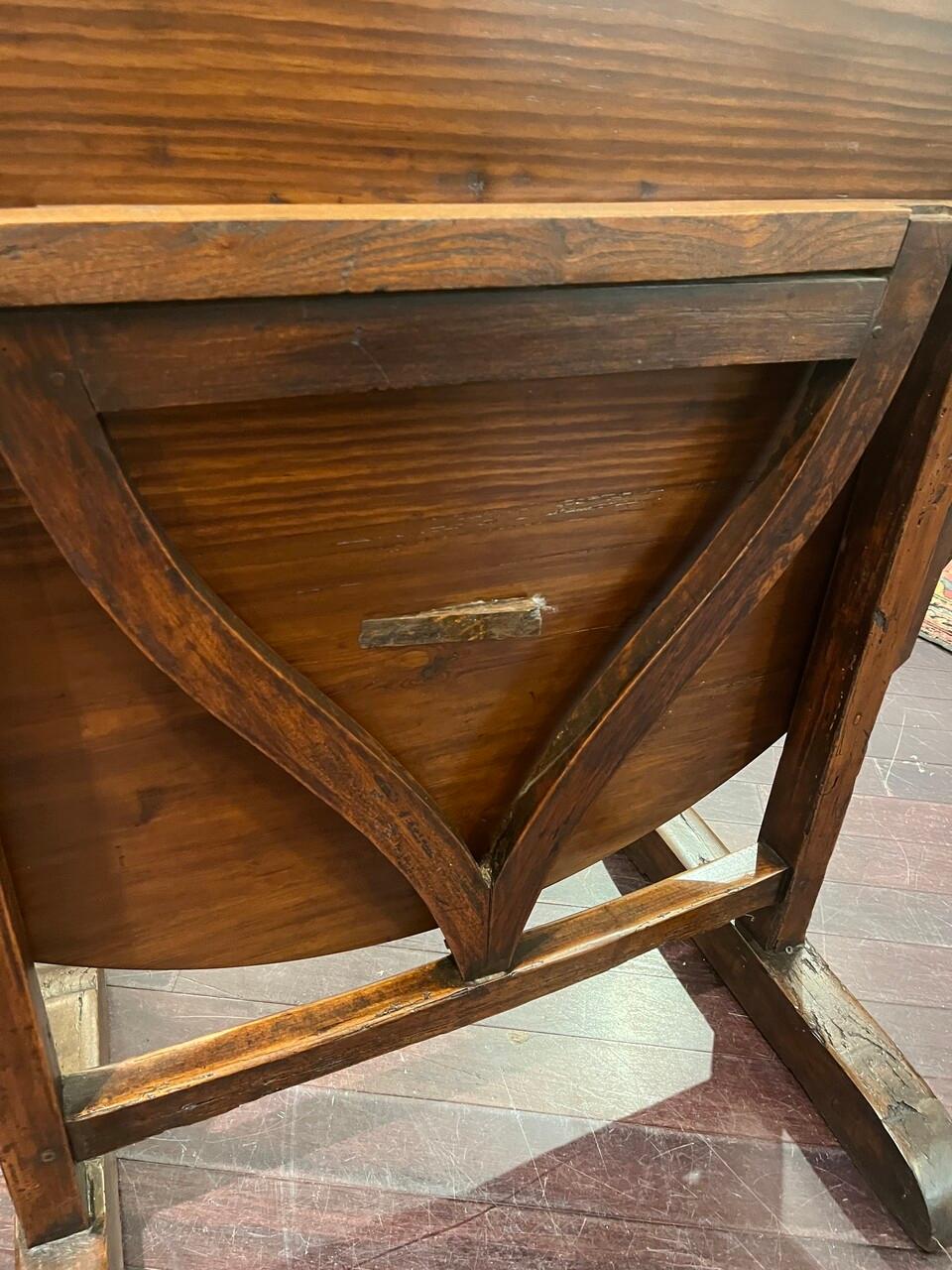 19th Century French Tilt Top Wine Tasting Table 4