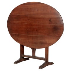 19th Century French Tilt-Top Wine Tasting Table
