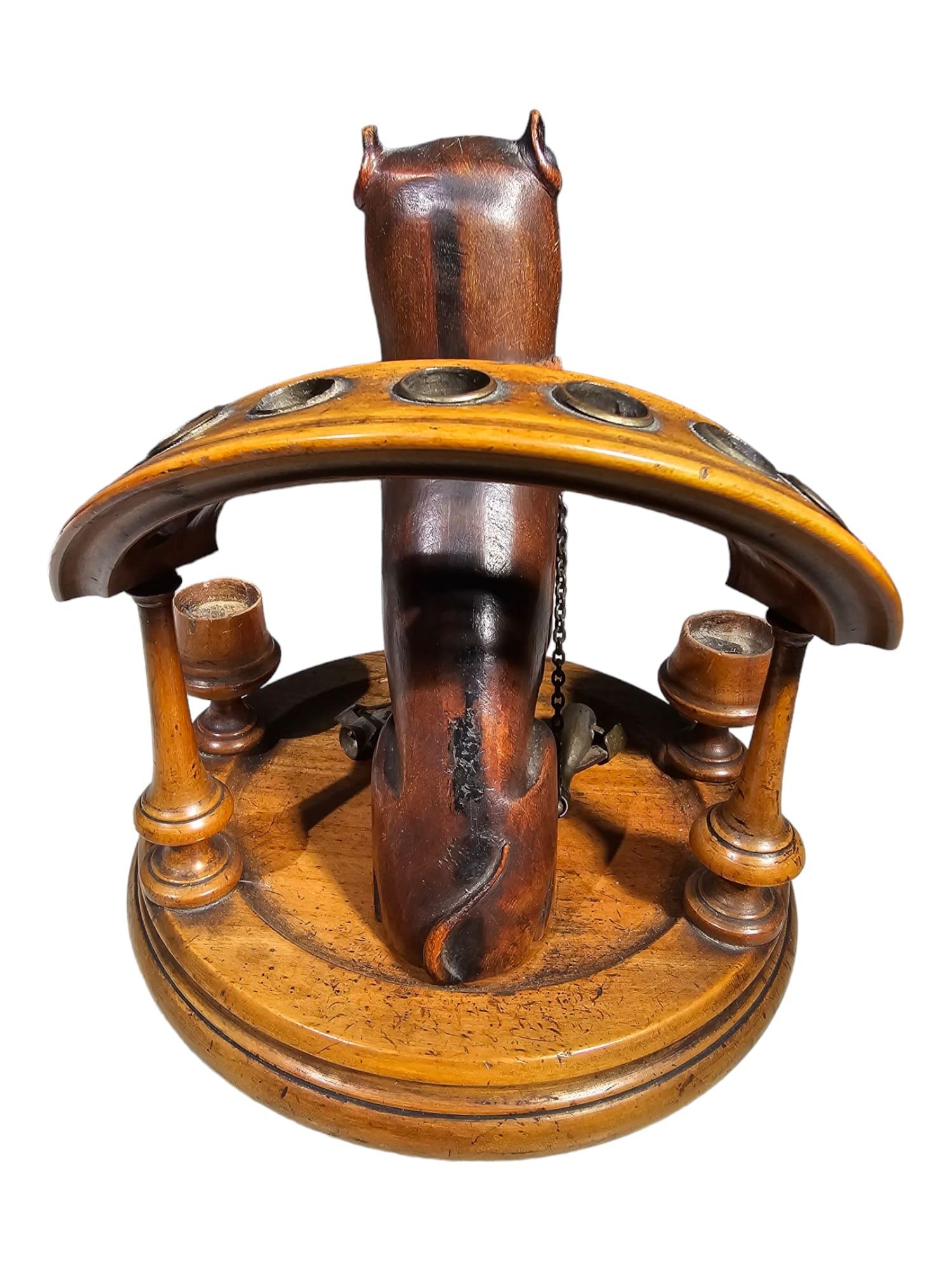 19th Century French Tobacco Pipe Stand For Sale 3