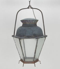 19th Century French Tole Lantern