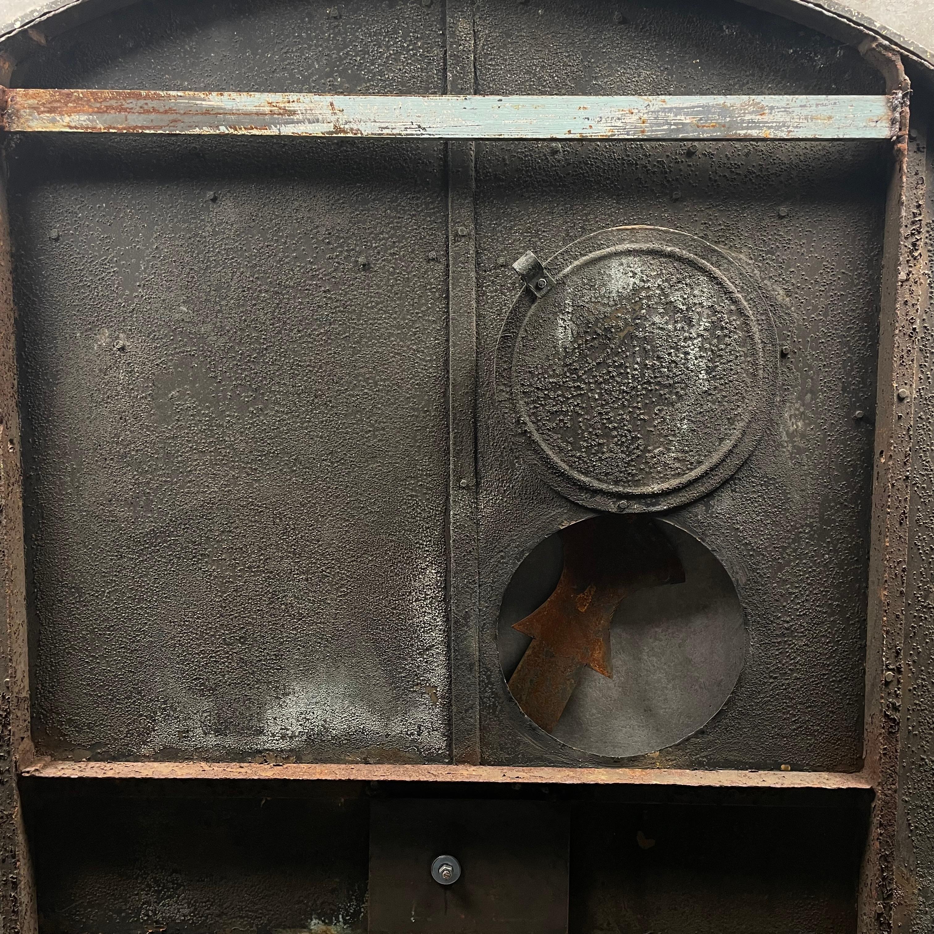19th century French tower clock face In Good Condition In Surrey, BC