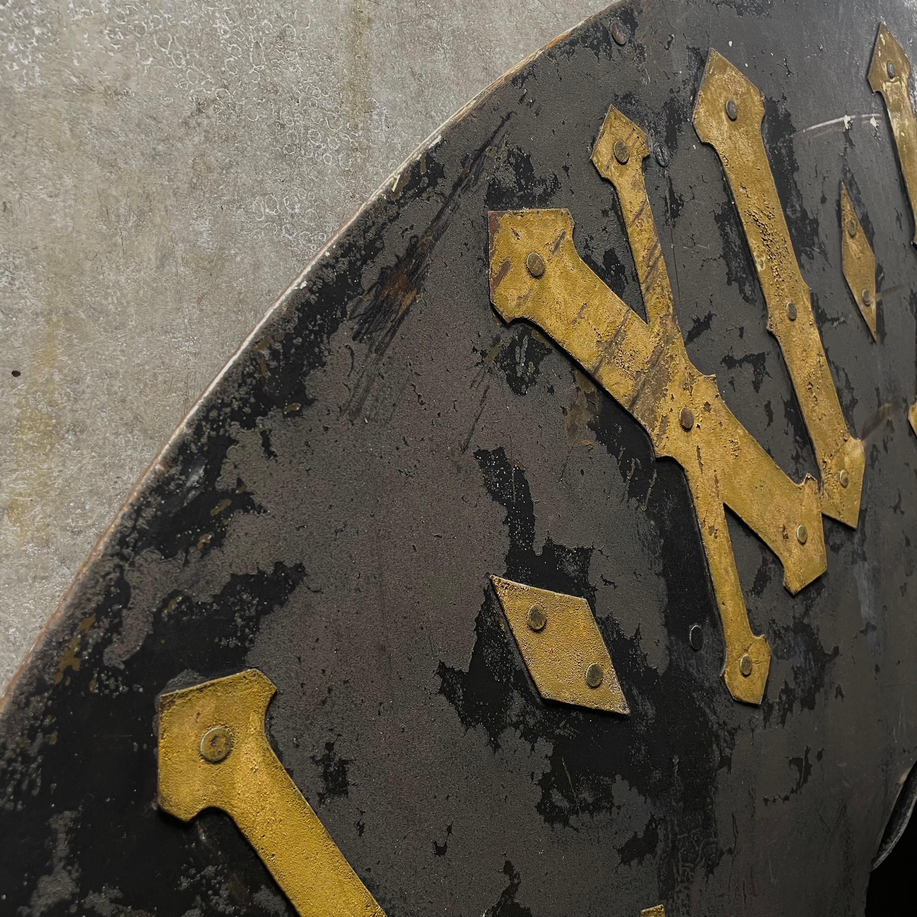 19th century French tower clock face 1