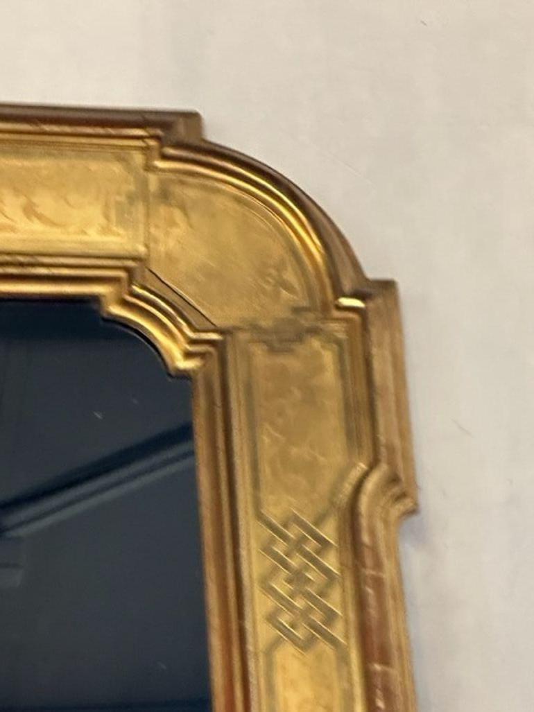 19th Century French Transitional Giltwood Mirror 2