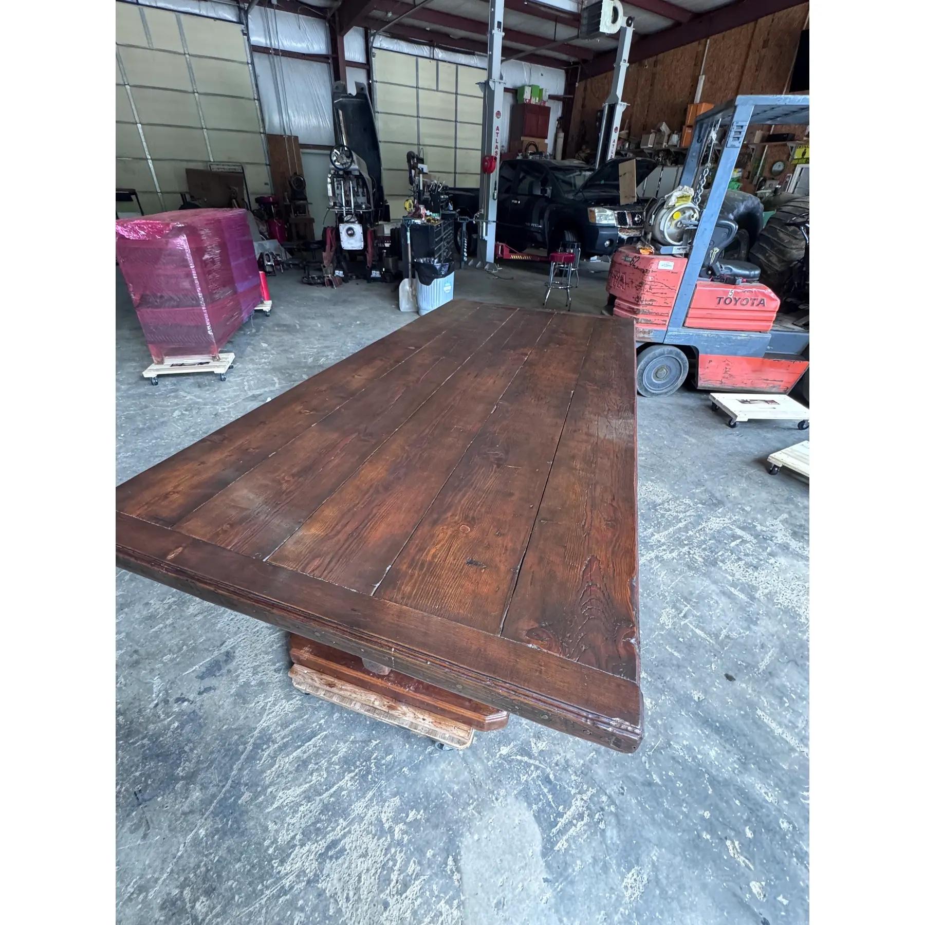 19th Century French Trestle Table For Sale 6
