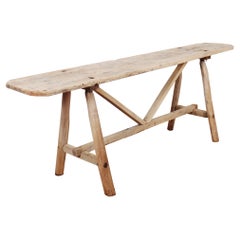 19th Century French Trestle Table