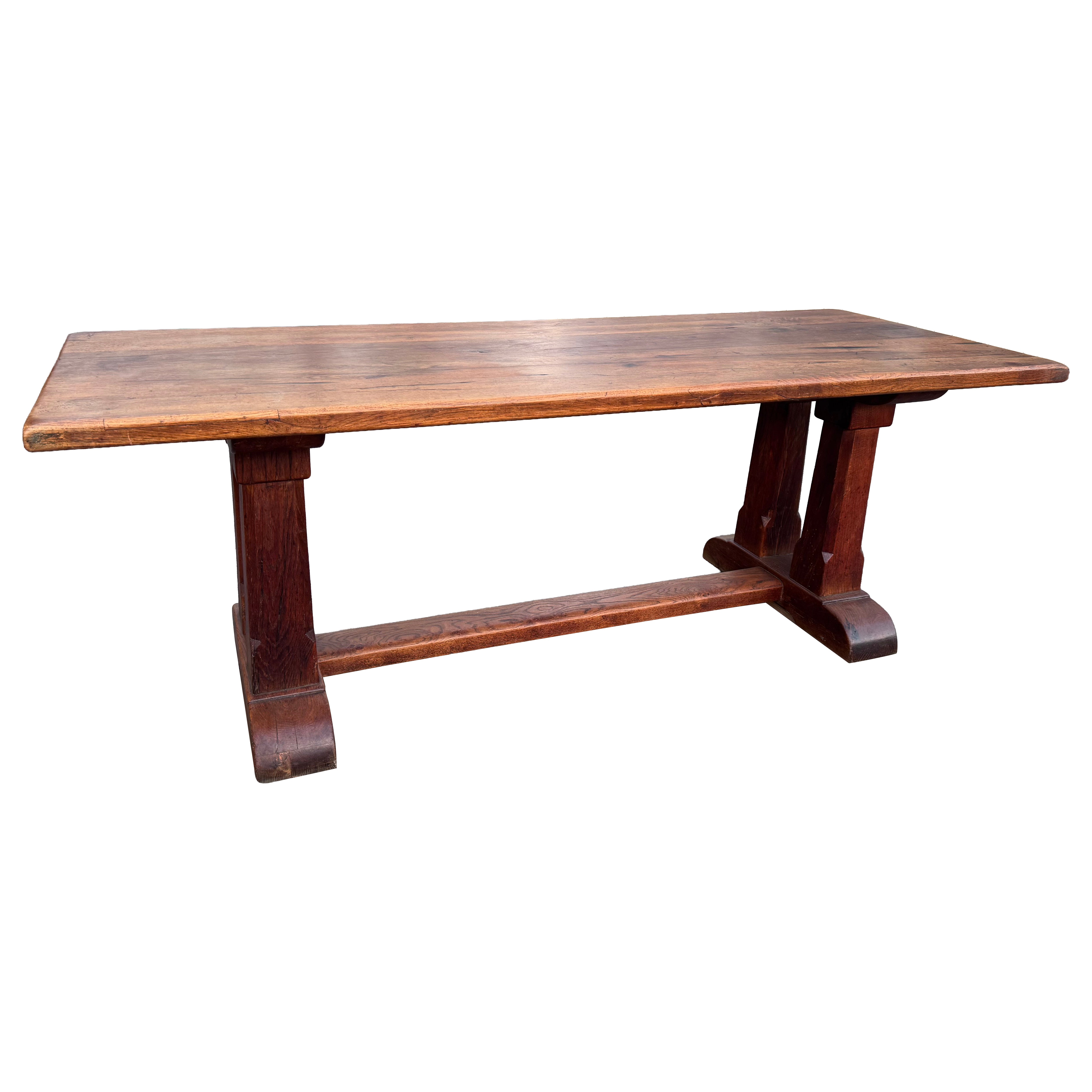 19th Century French Trestle table