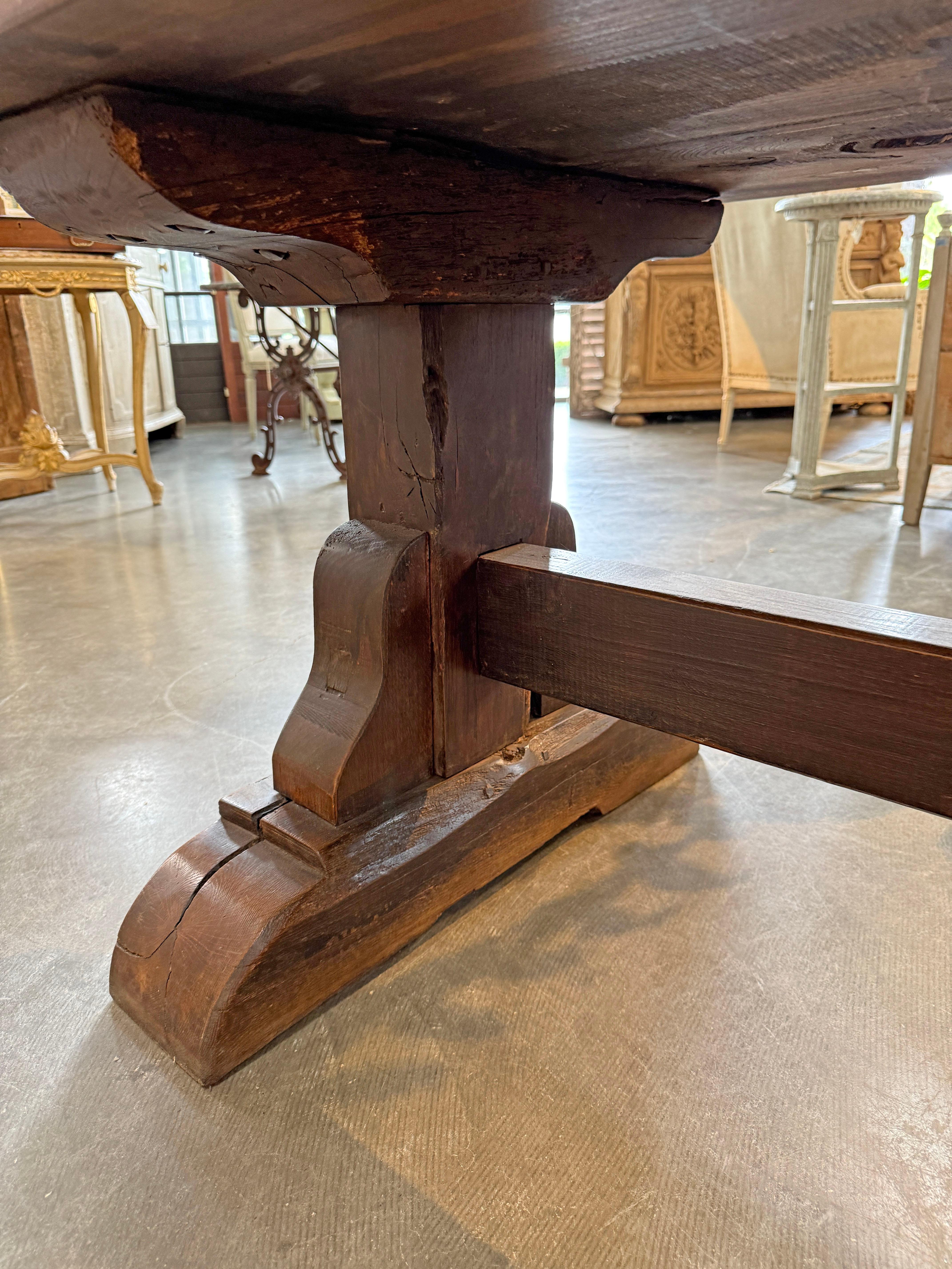 Mesa caballete francesa del siglo XIX en roble Roble en venta