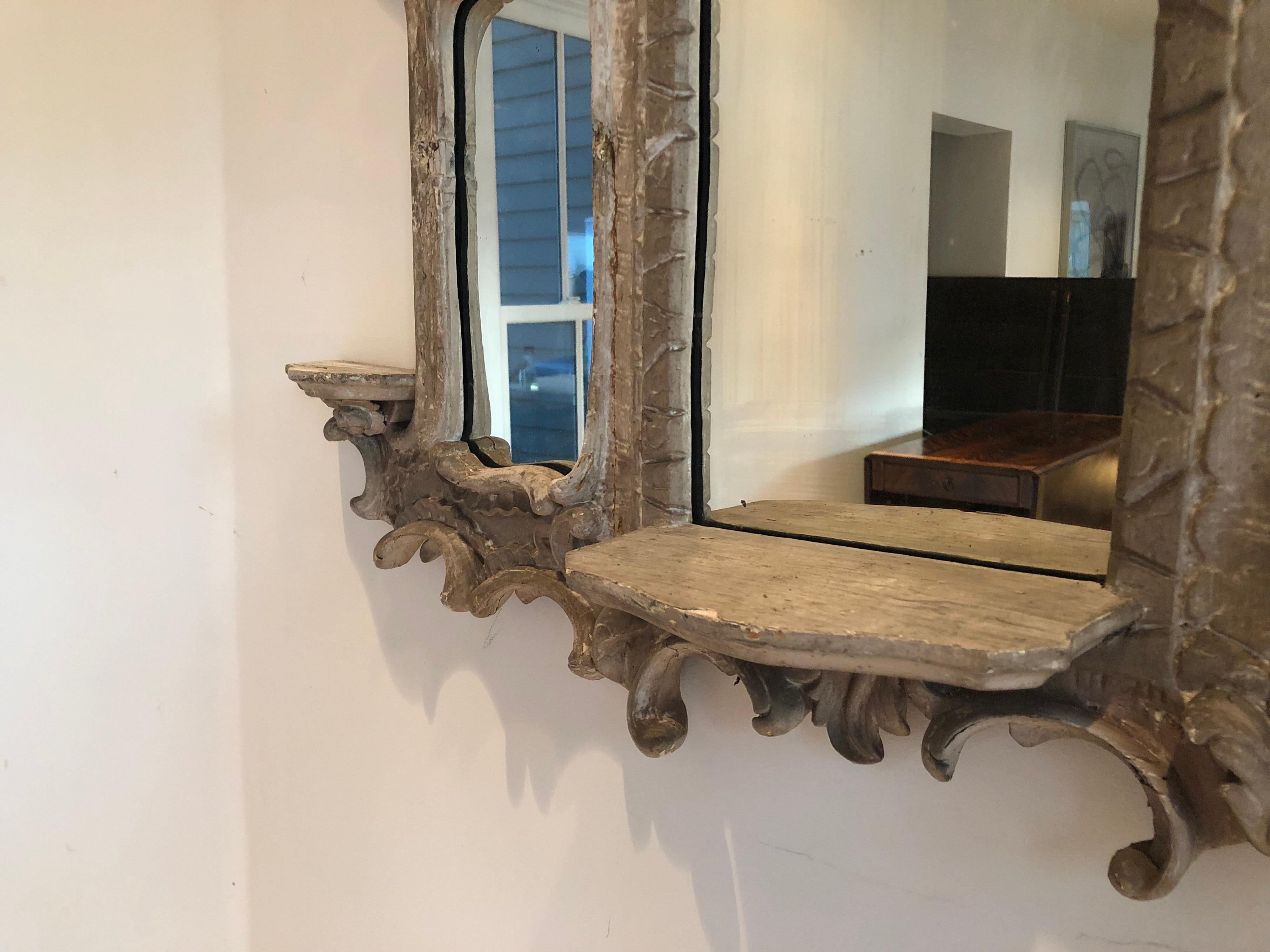 18th Century French Triptych Mirror For Sale 1