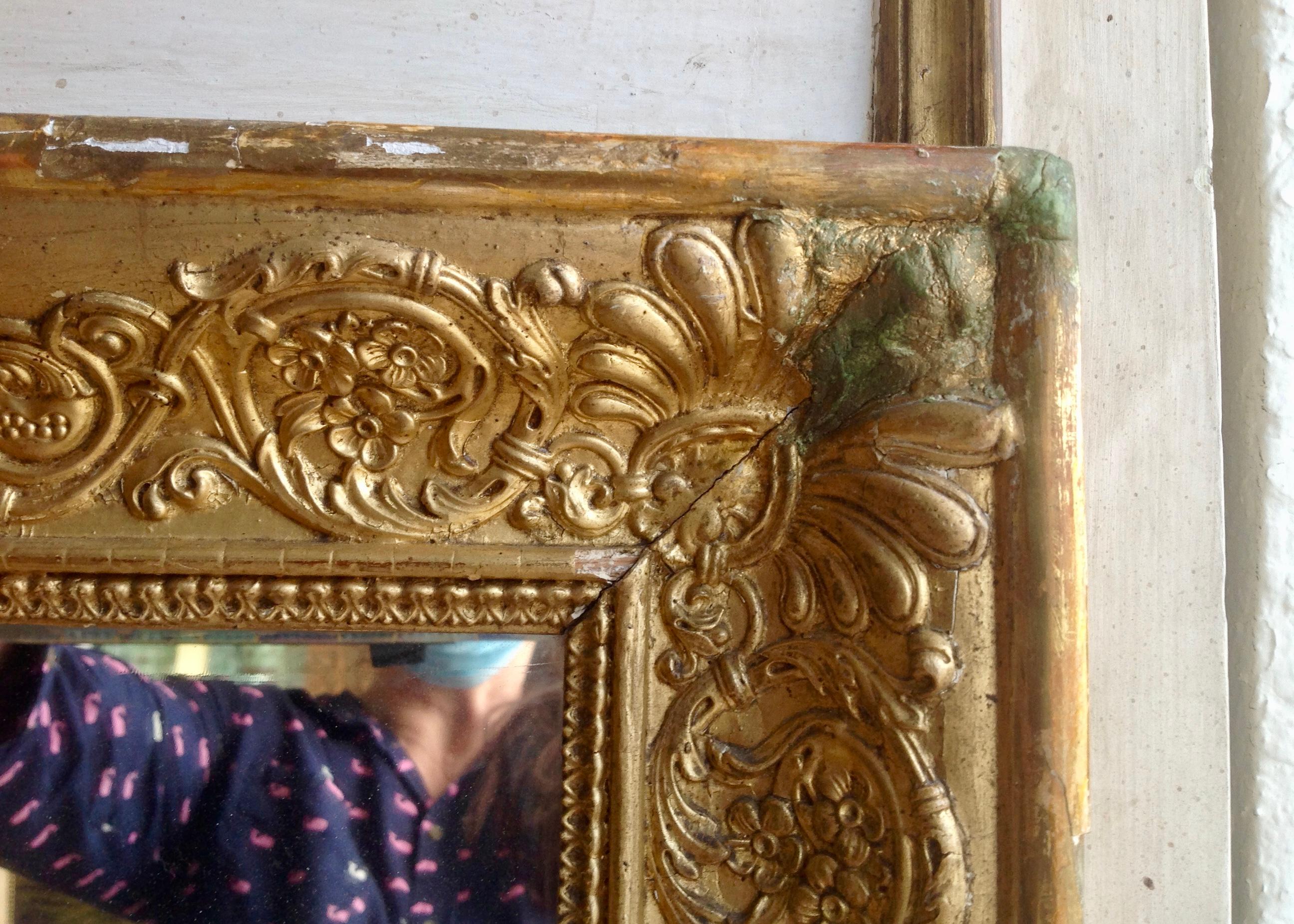 19th Century French Trumeau Mirror 8