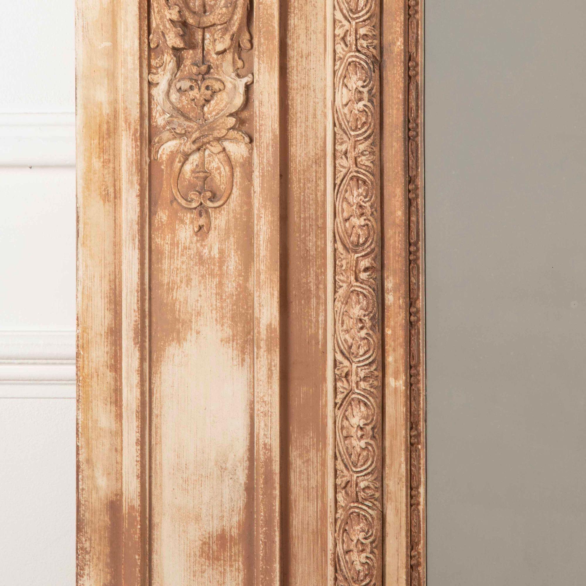 19th Century French Trumeau Mirror For Sale 1