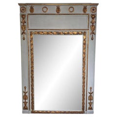 19th Century French Trumeau Style Mirror