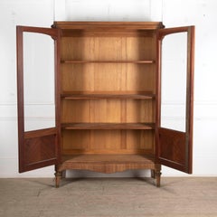 19th Century French Two Door Bookcase